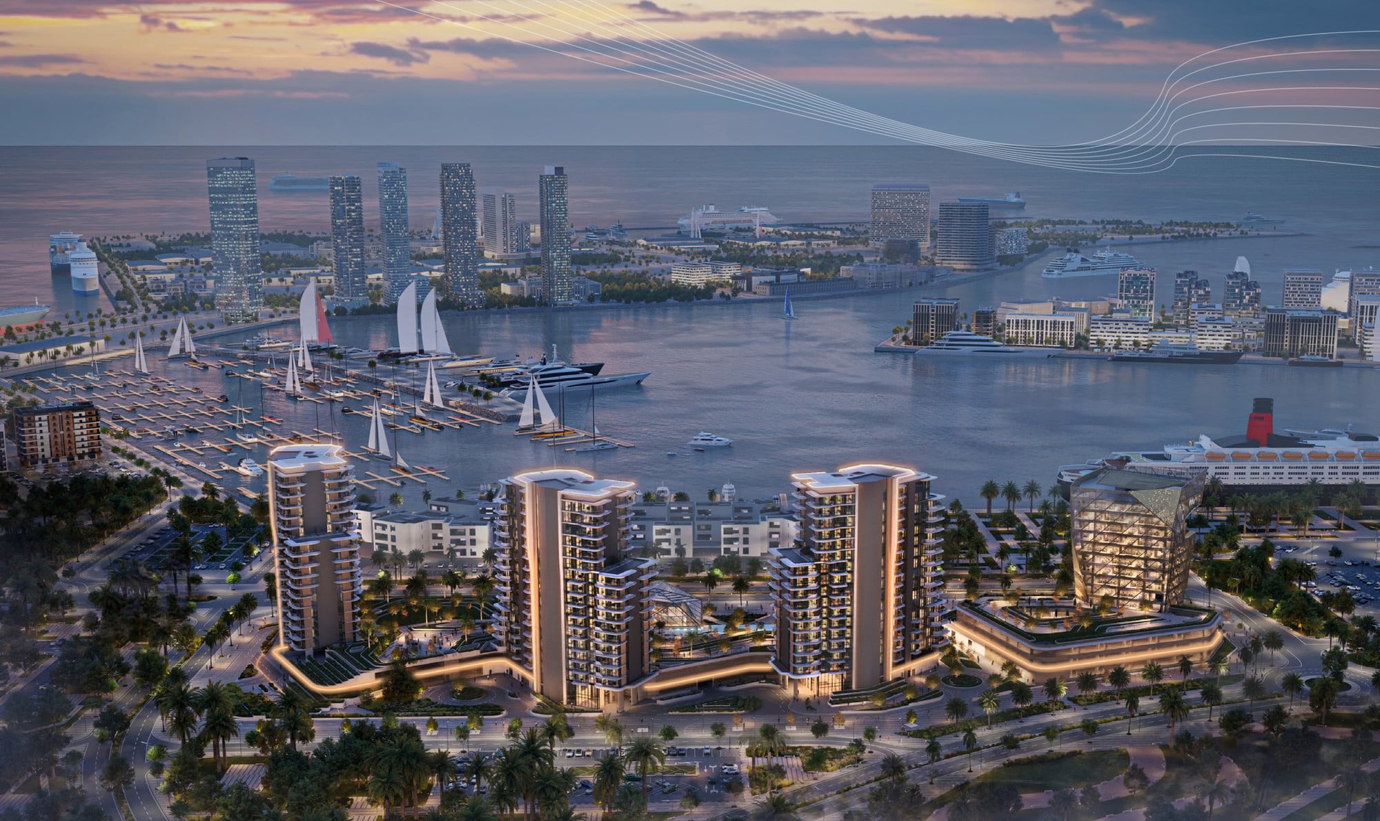 Portside Square off-plan project in Golden Sands 1