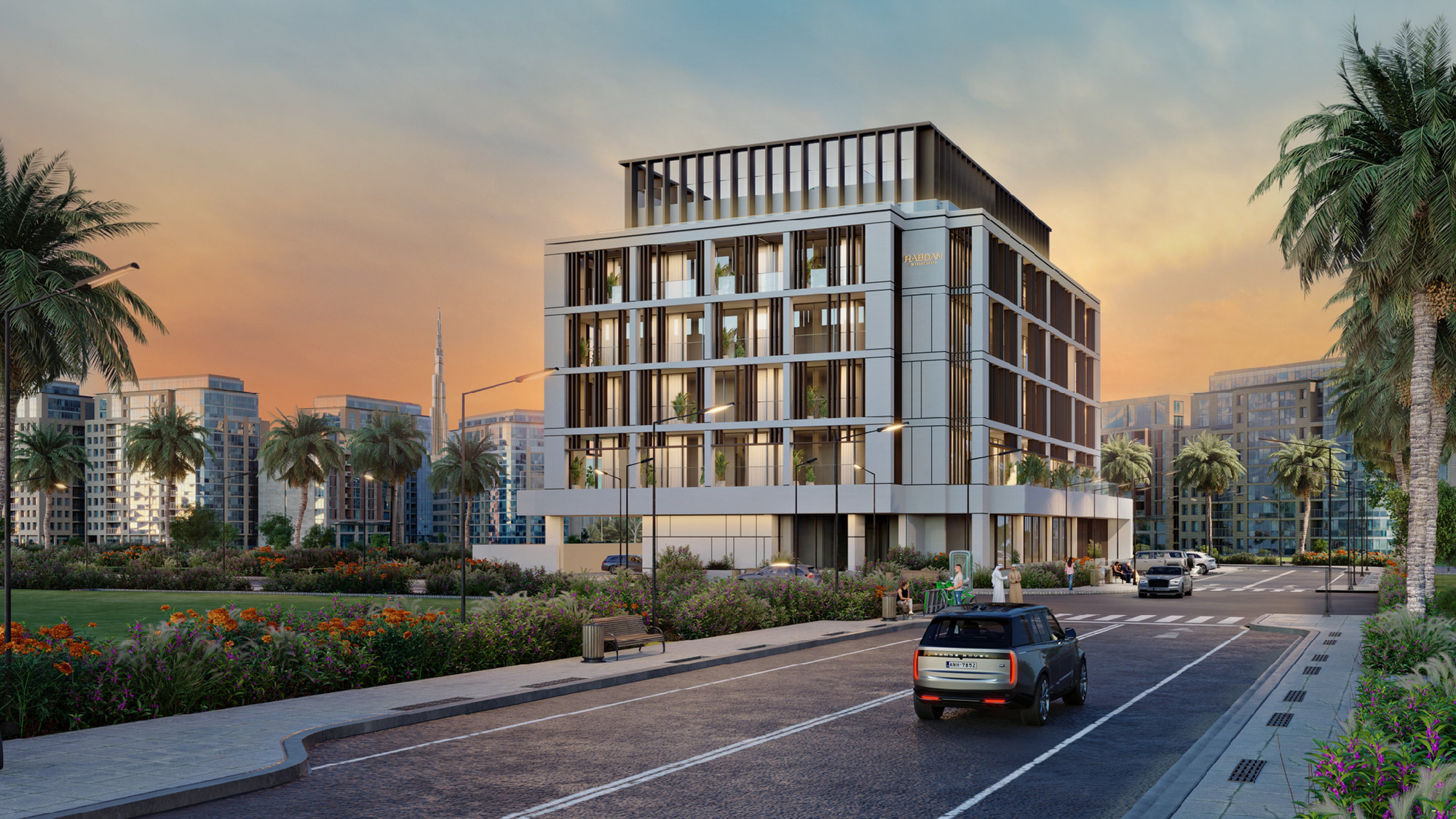 Rabdan Square view 3