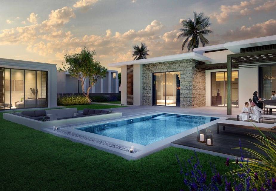 Raya Villas Jebel Sifah main view