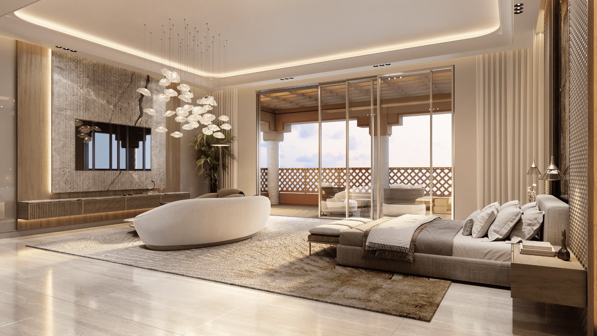 Rayana & Trump Mansions Riyadh view 3