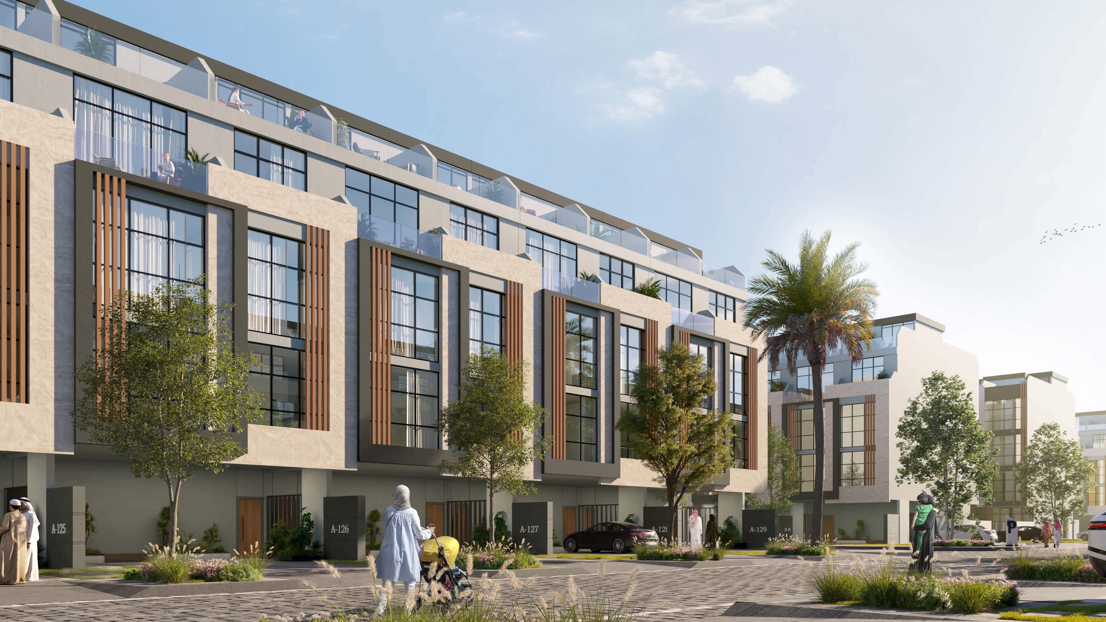 Reportage Village Khalifa City off-plan project