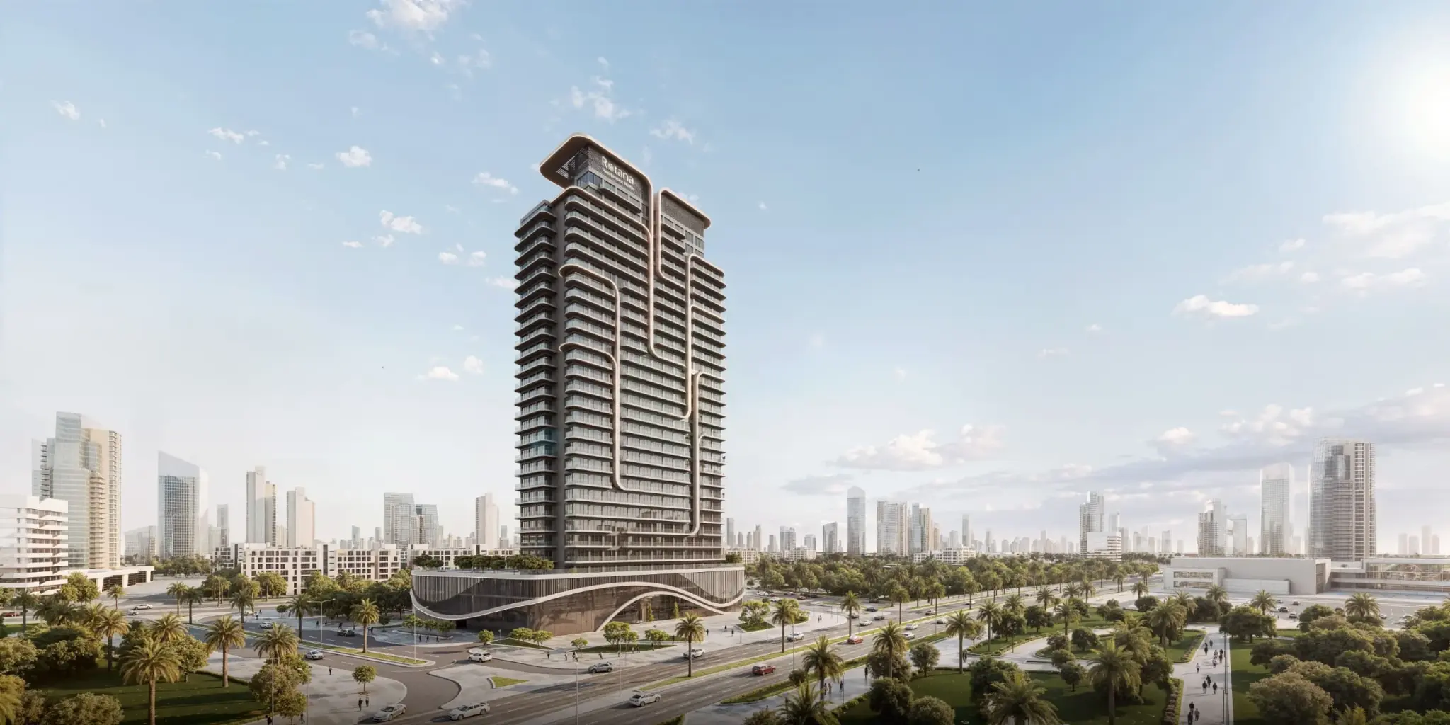 Rotana Residences North Tower view 2