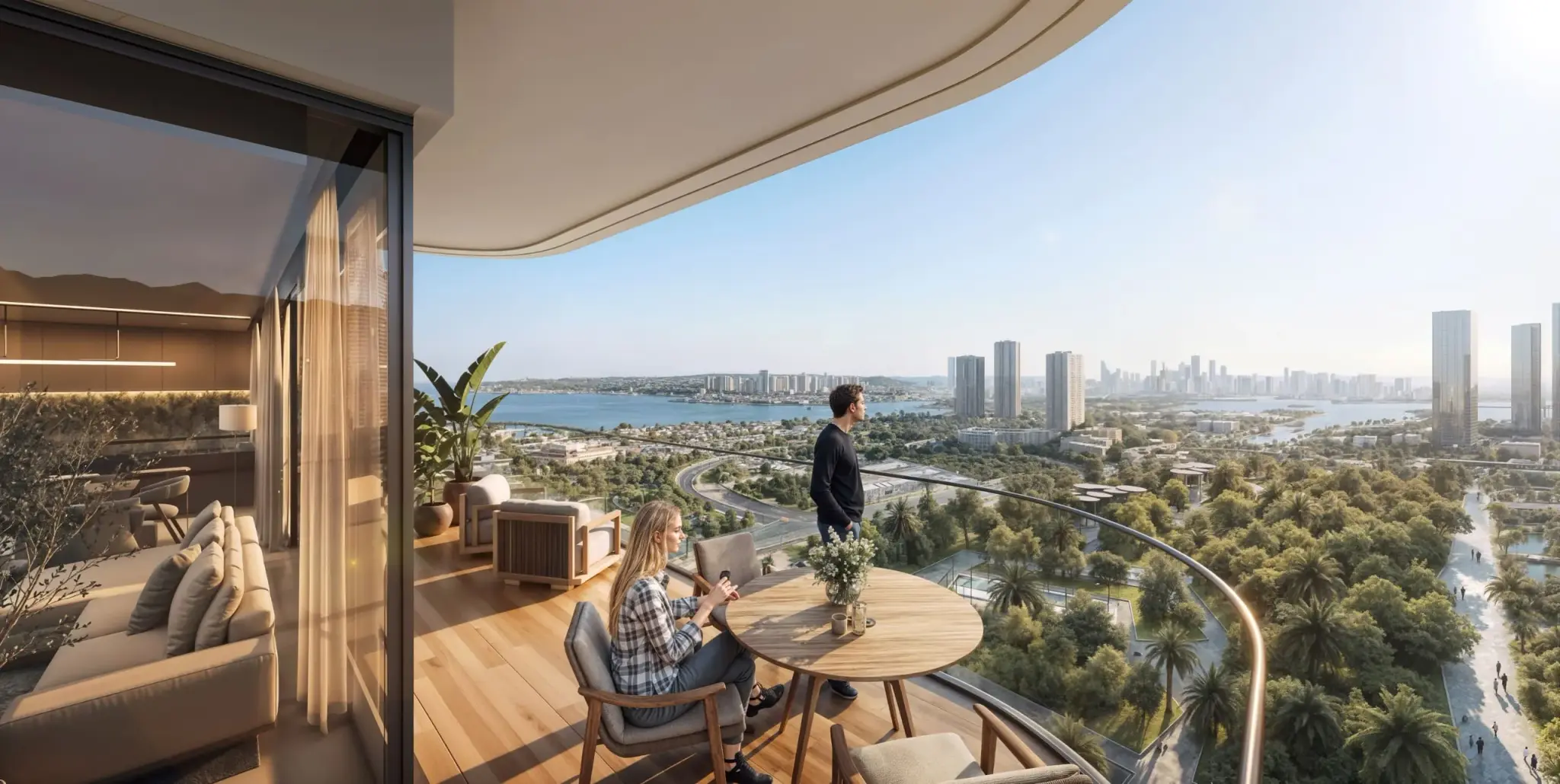Rotana Residences North Tower view 3