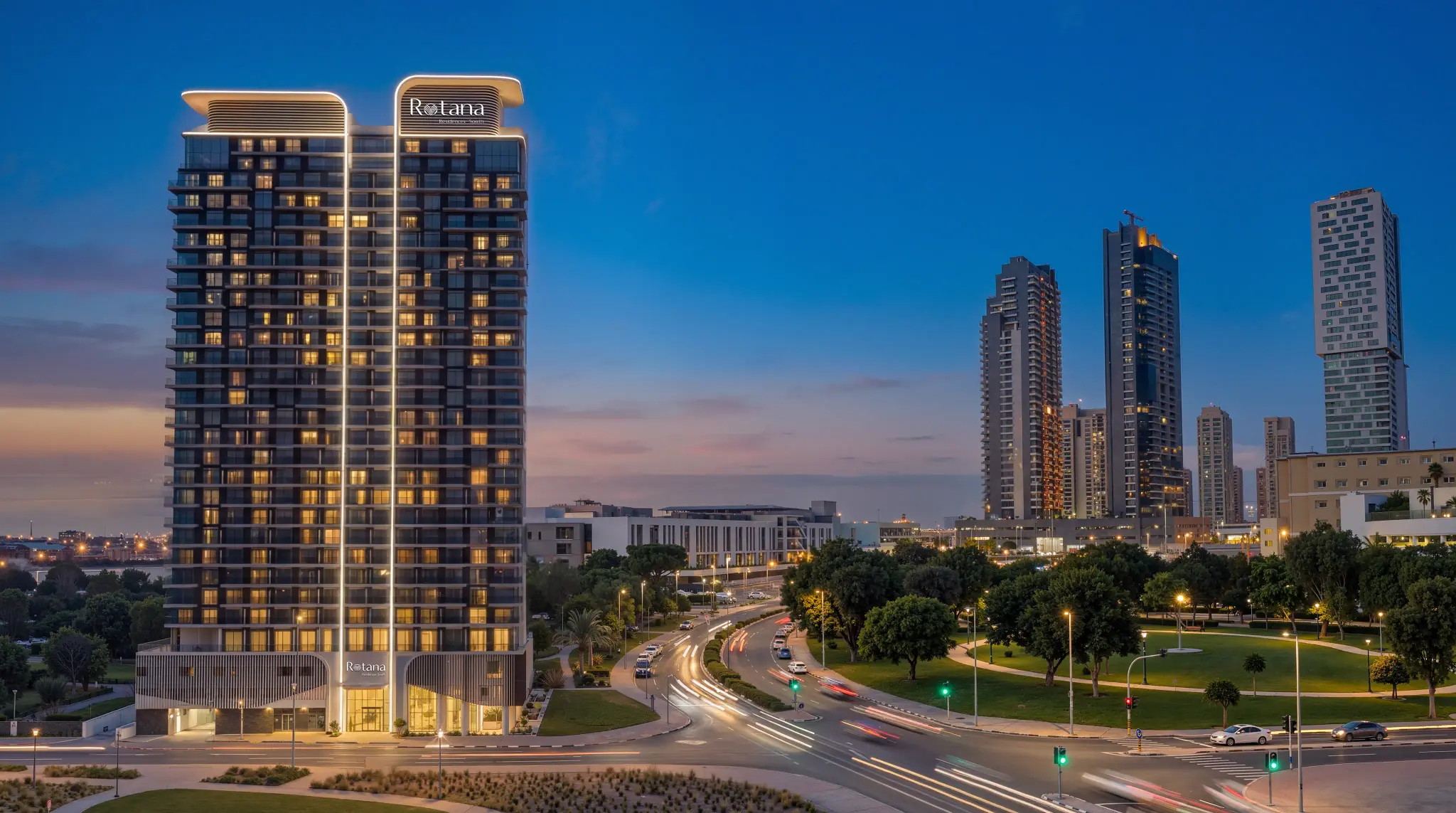 Rotana Residences South Tower view 3