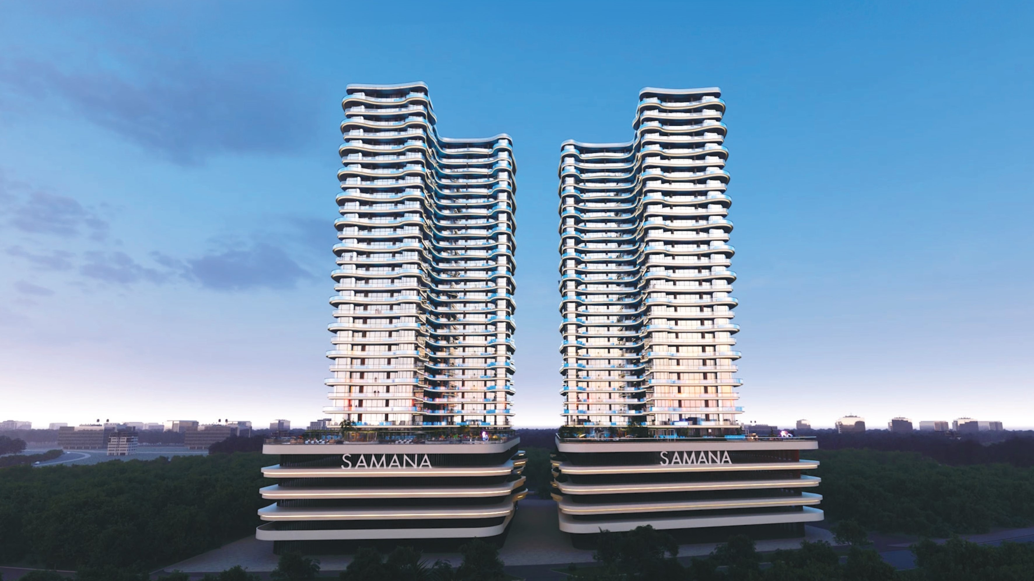 Samana Barari Views 2 off-plan project in Majan