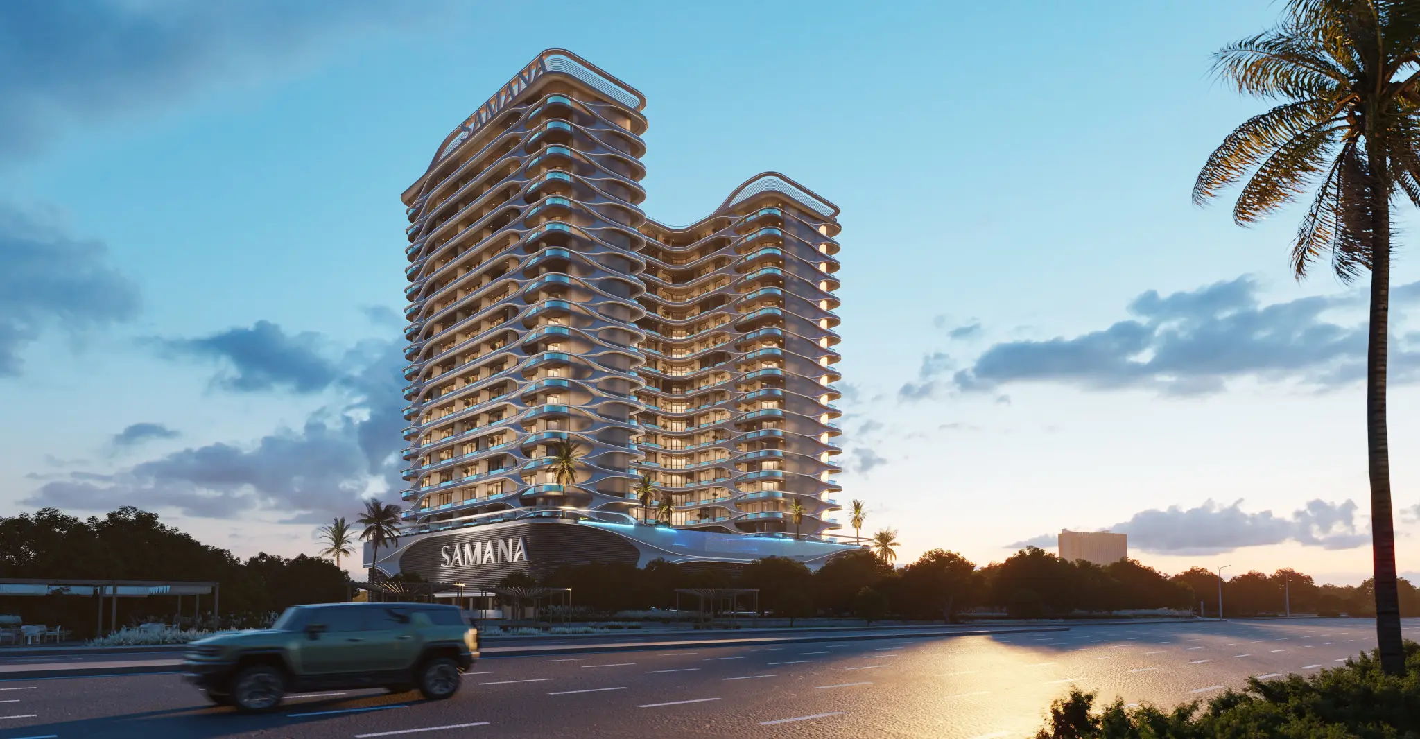 Samana Boulevard Heights off-plan project in Cove Boulevard by Imtiaz