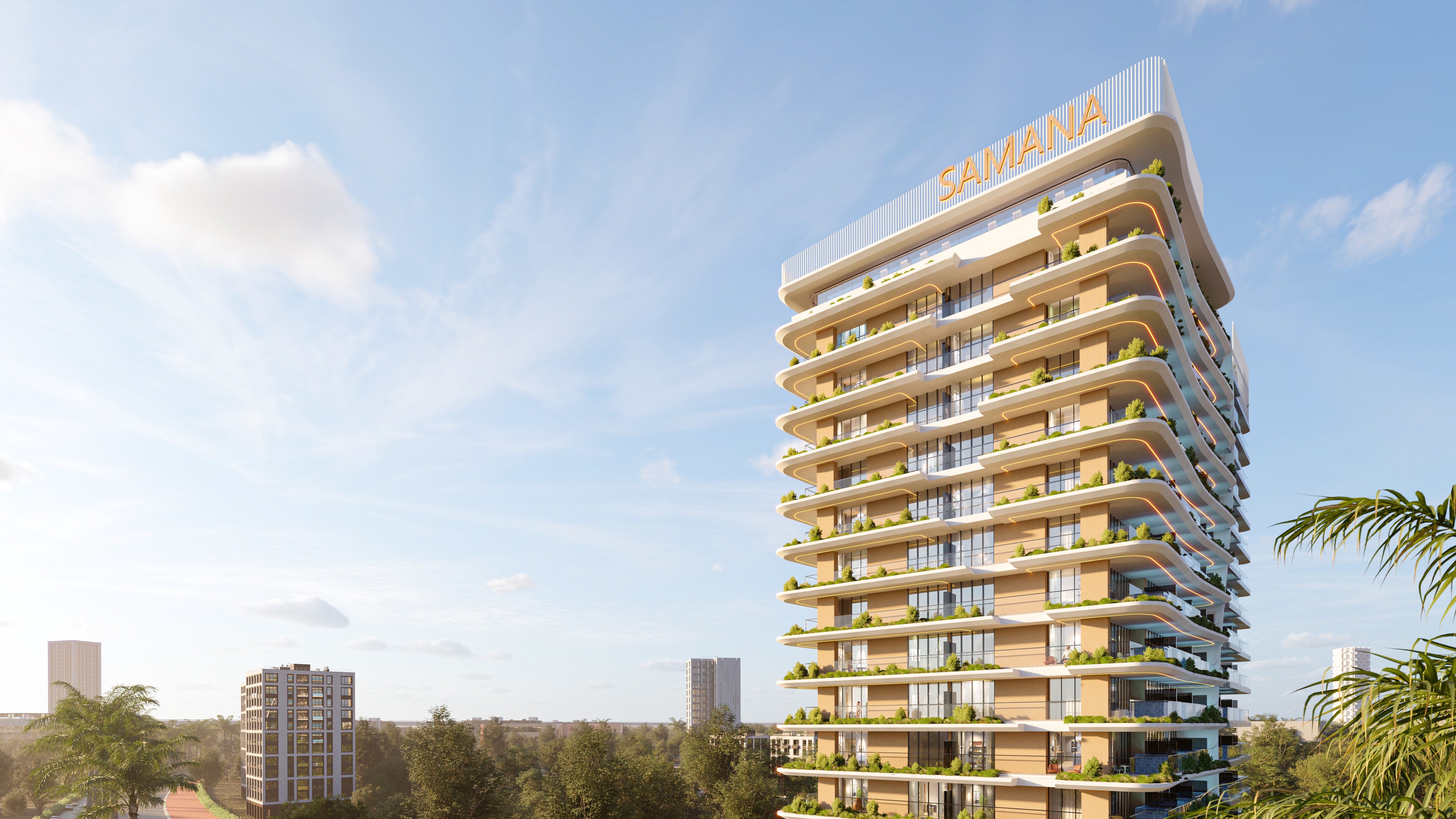 Samana Park Meadows off-plan project in Dubailand