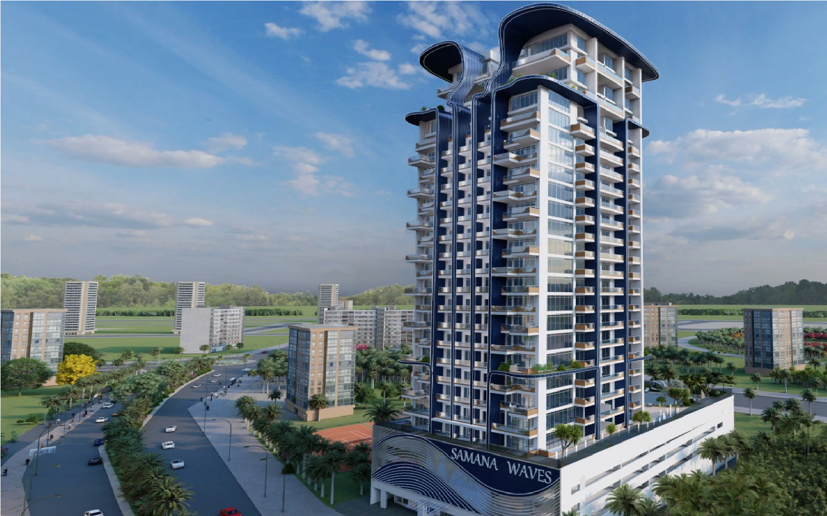 Samana Waves off-plan project