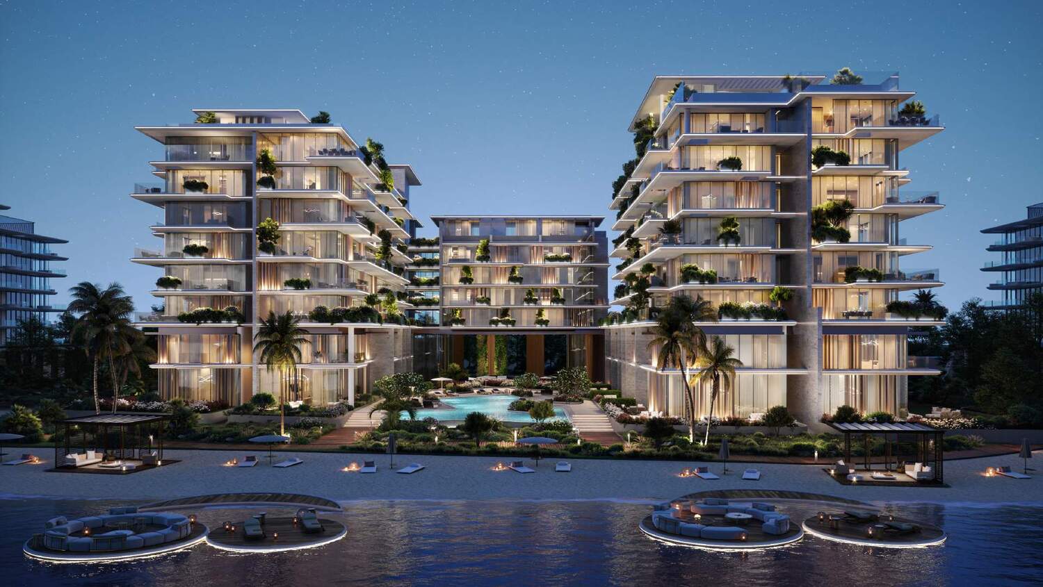 Silena Residences off-plan project in Beach Residences Dubai Islands