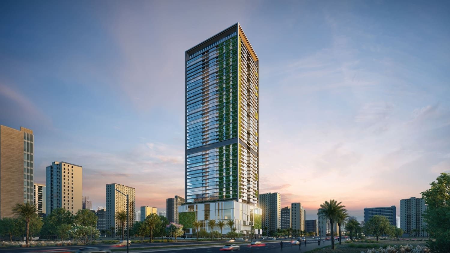 Sky Gardens Tower off-plan project in Dubai