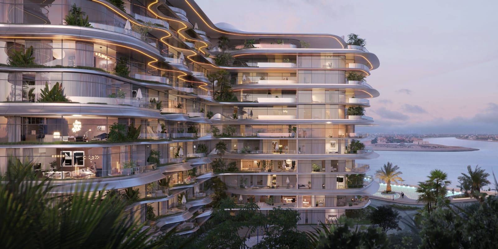 SLS Residences The Palm view 3