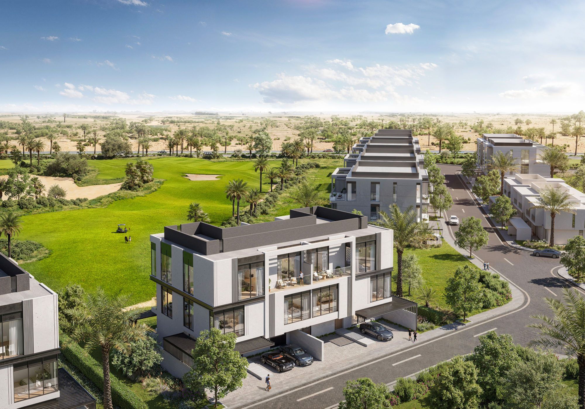 TERRA Golf Collection 2 Phase Townhouses off-plan project in Terra Golf Collection