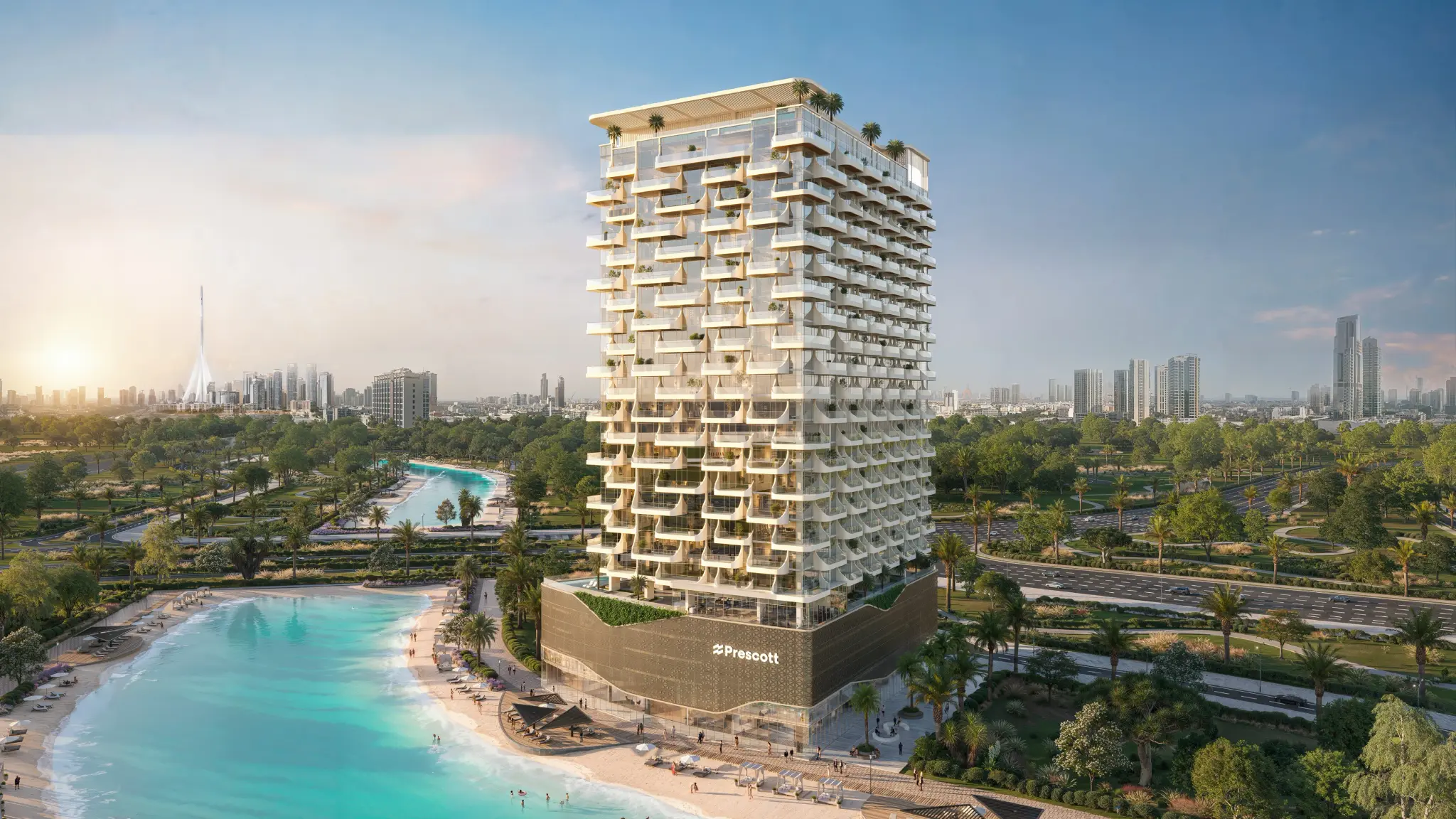 The Caden off-plan project in Meydan Horizon