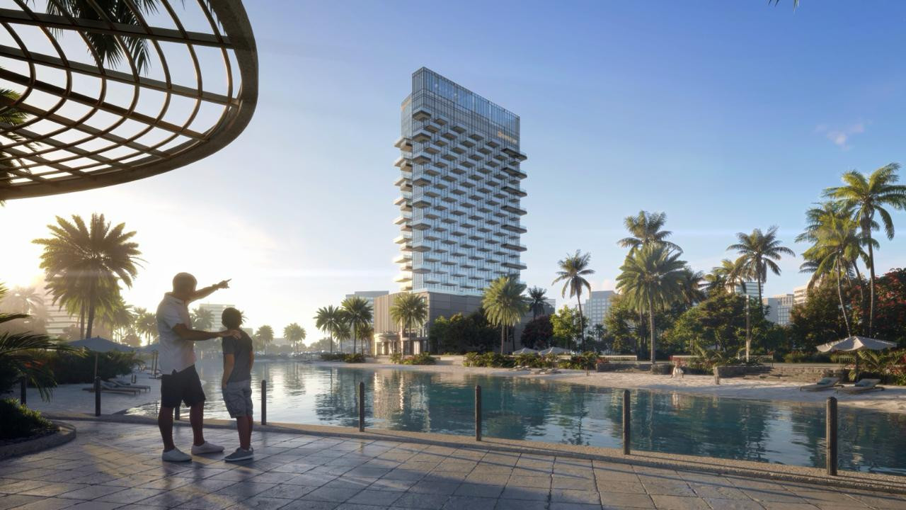 The Waterway off-plan project in Meydan Horizon