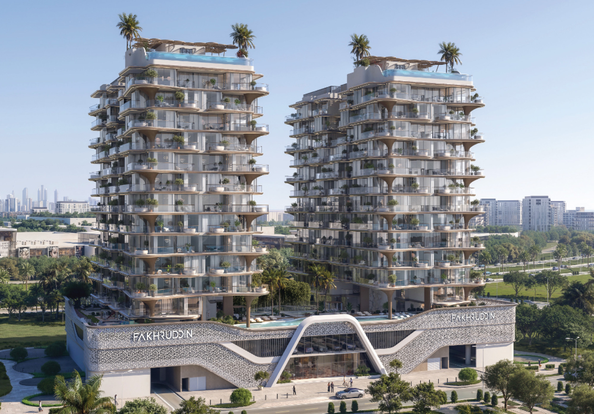 Treppan Serenique Residences off-plan project in Beach Residences Dubai Islands