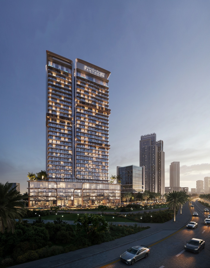 Voxa Pantheon off-plan project in Jumeirah Village Triangle (JVT)