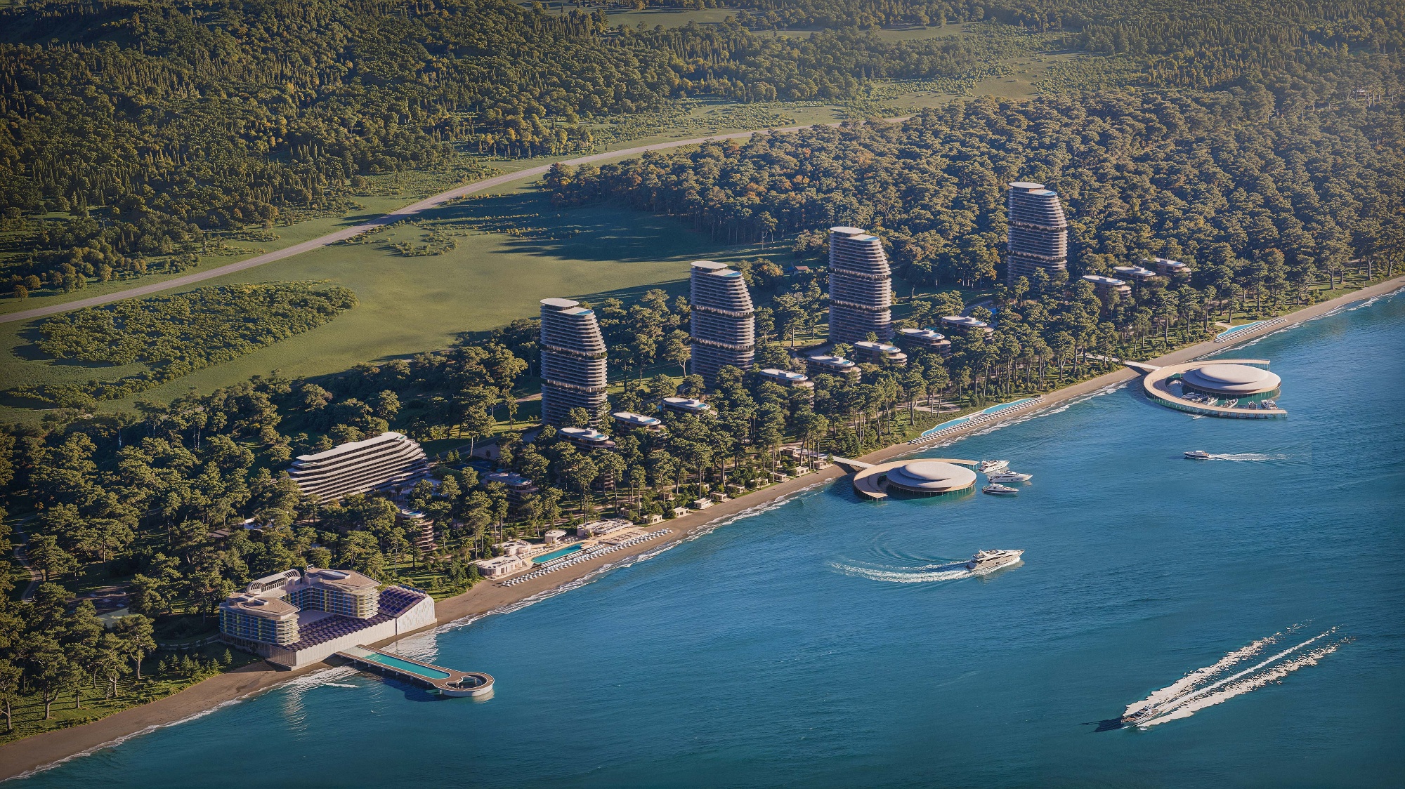 VR Shekvetili Forest~Beach off-plan project