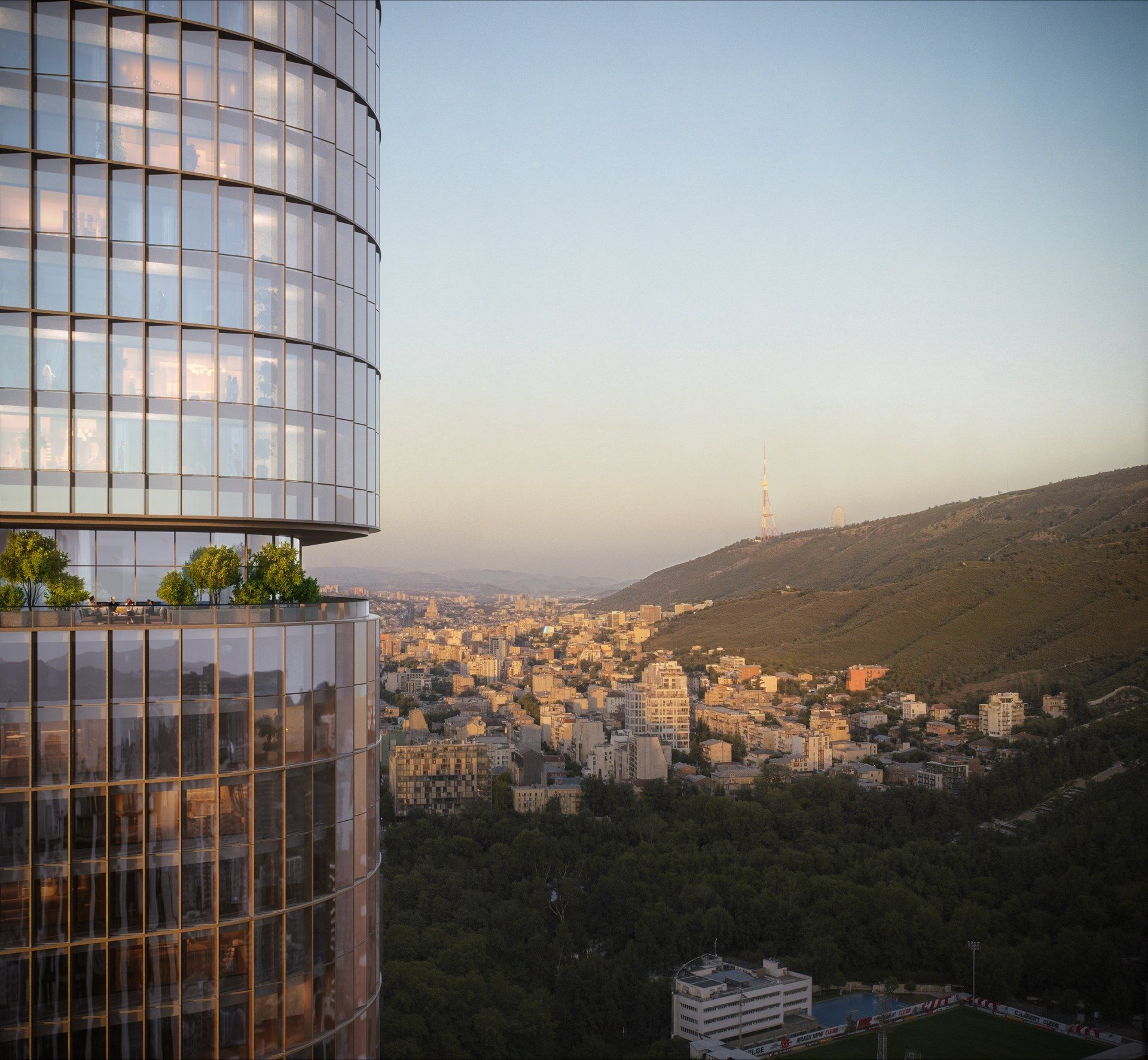 VR Vake Sky Tower view 2