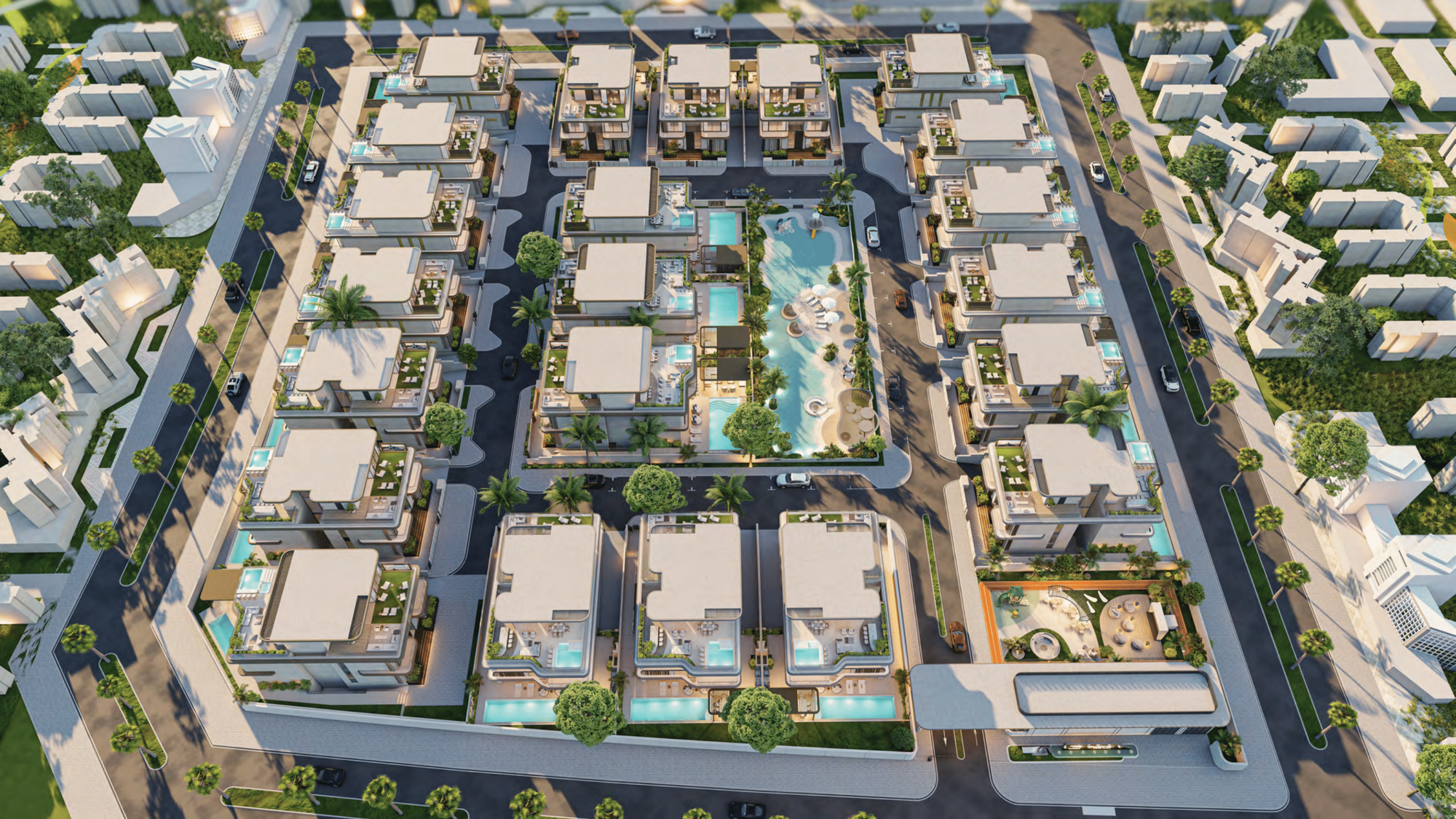 Wellington Grand Villas off-plan project in Al Telal 8