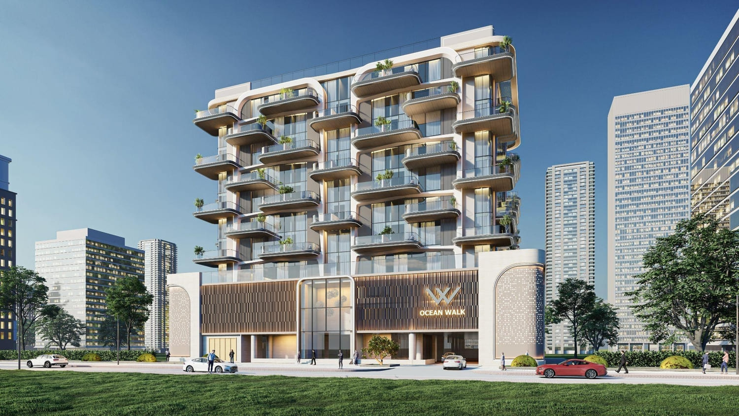 Wellington Ocean Walk off-plan project in Dubai Islands