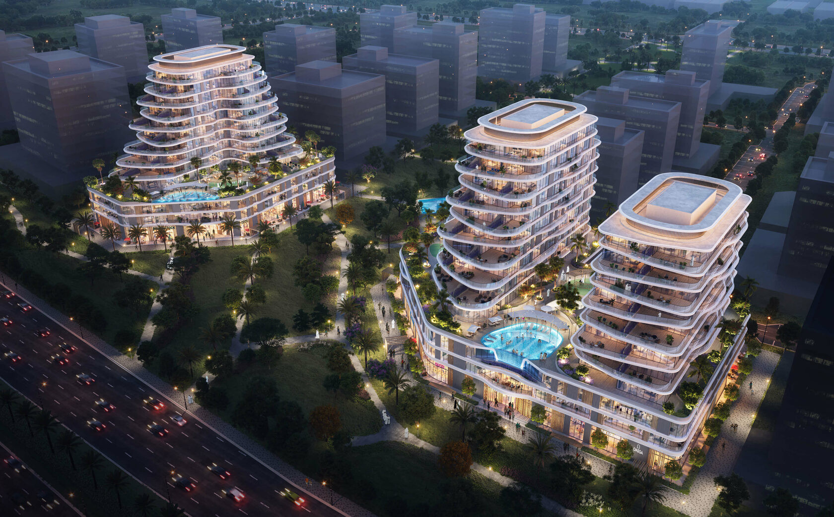 Zephyra Residences off-plan project in Beach Residences Dubai Islands