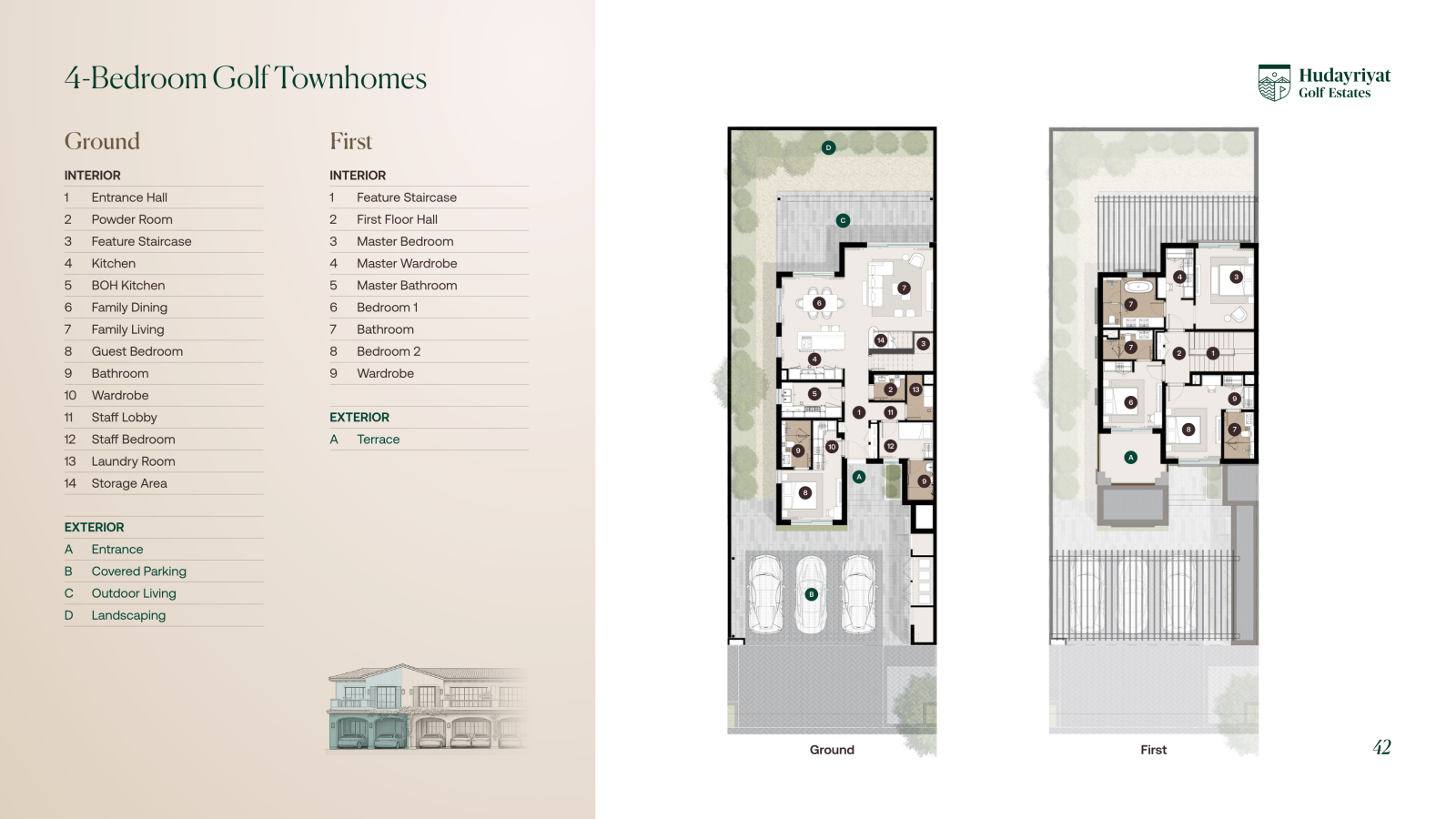 Hudayriyat Golf Estates view 2