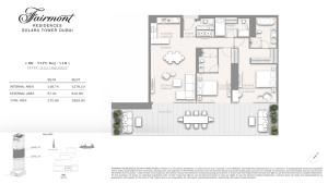 Fairmont Residences Solara Tower Dubai thumbnail 13